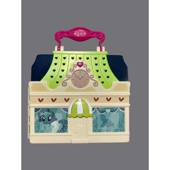 My Little Pony Foldout Carry Along Building with Ponies and Unicorns Custom Lot - Picture 10 of 14